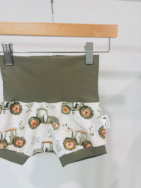 Short évolutif tracteur vert