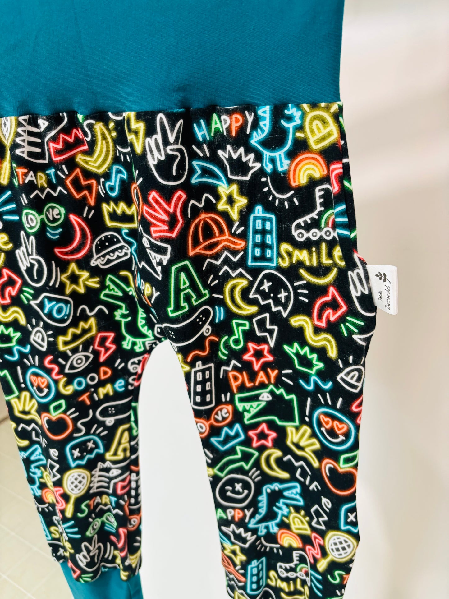 Pantalon évolutif néon