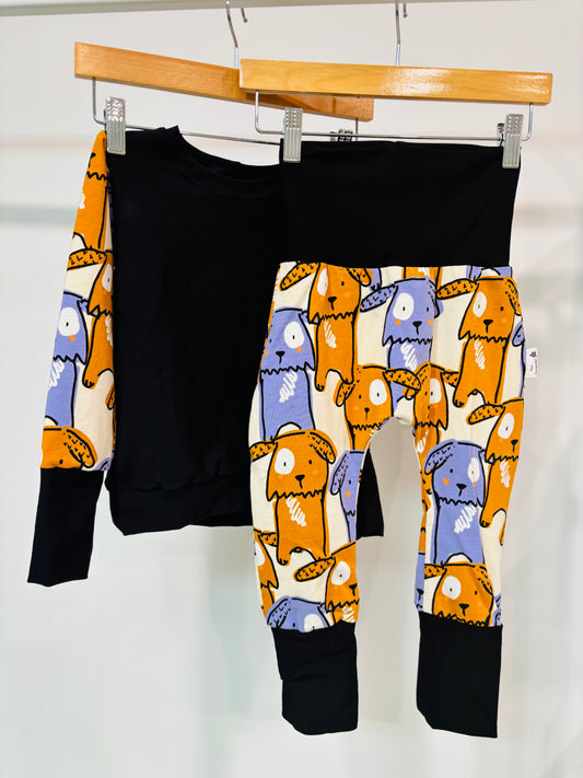 Pantalon évolutif chien coloré