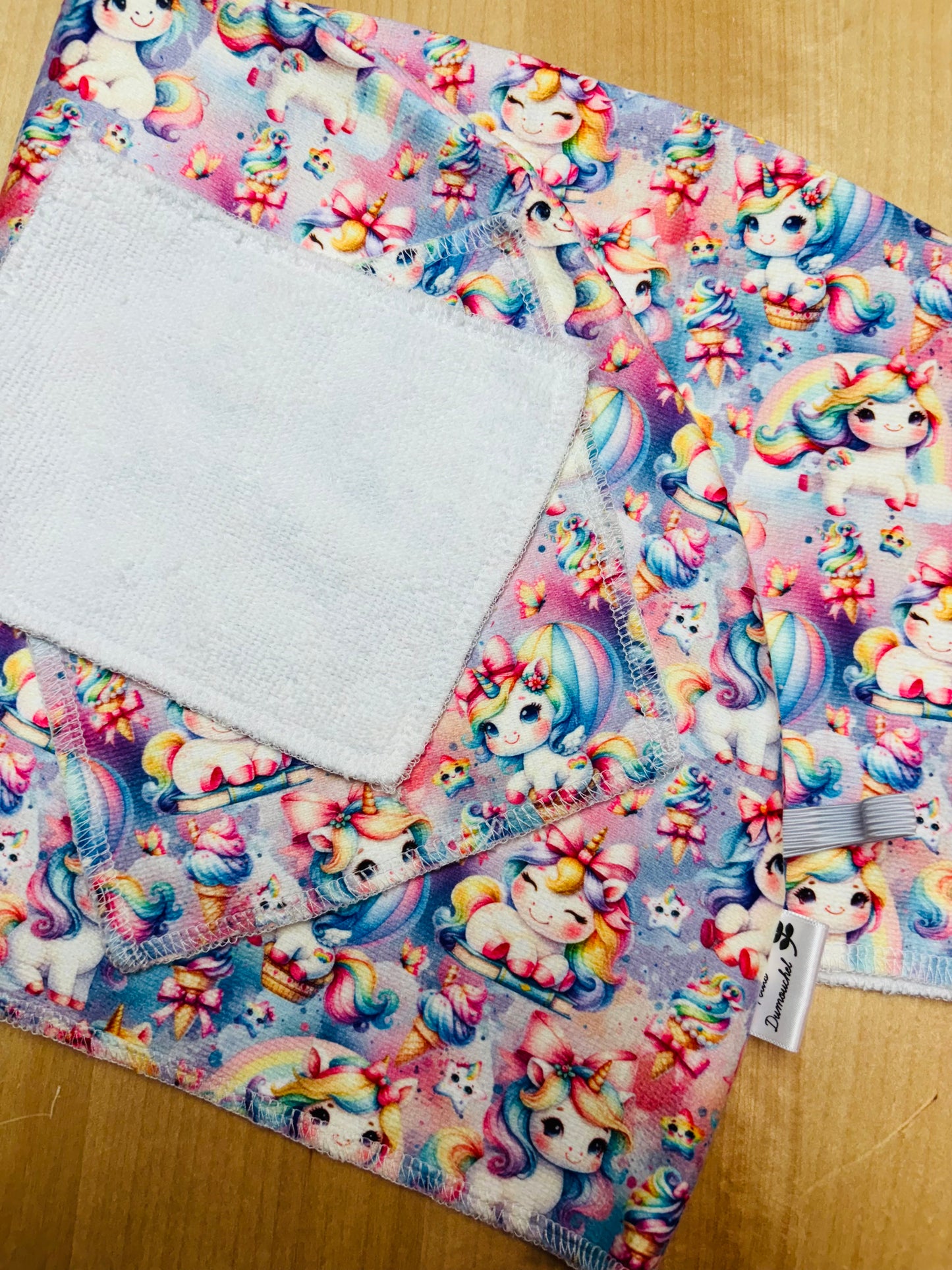 Serviette monde de licorne
