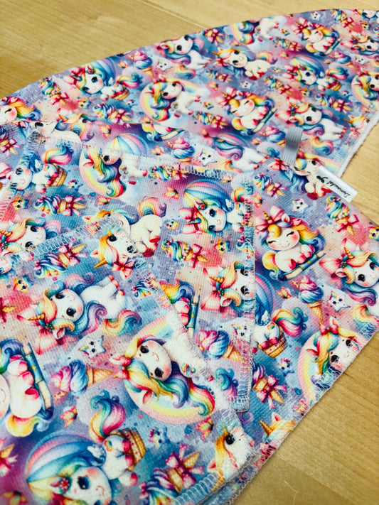 Serviette monde de licorne