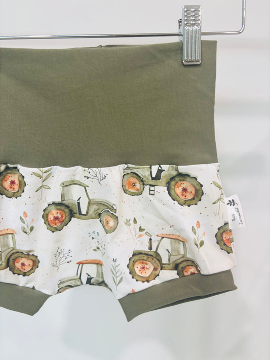 Short évolutif tracteur vert