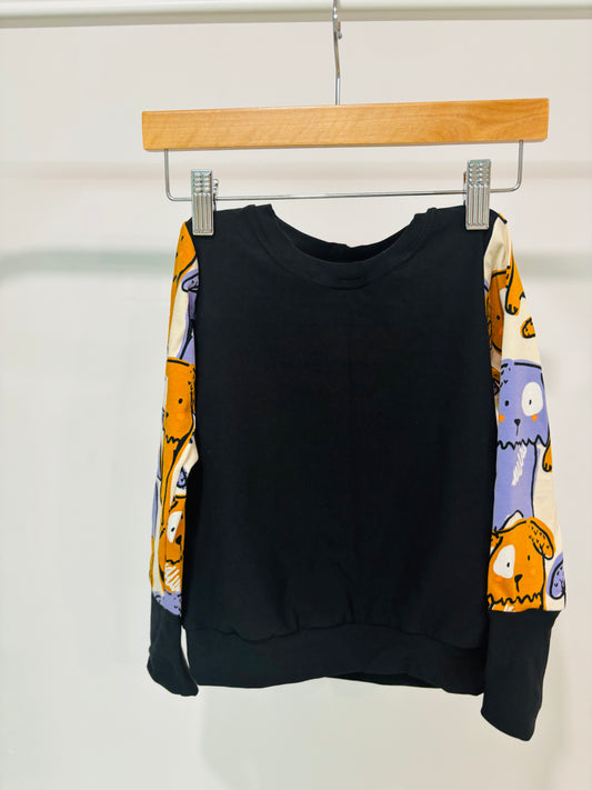 Chandail évolutif chien coloré