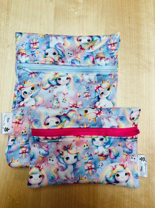 Sac pour collation monde de licorne