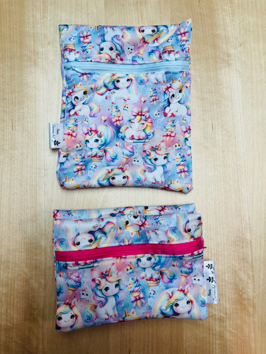 Sac pour collation monde de licorne