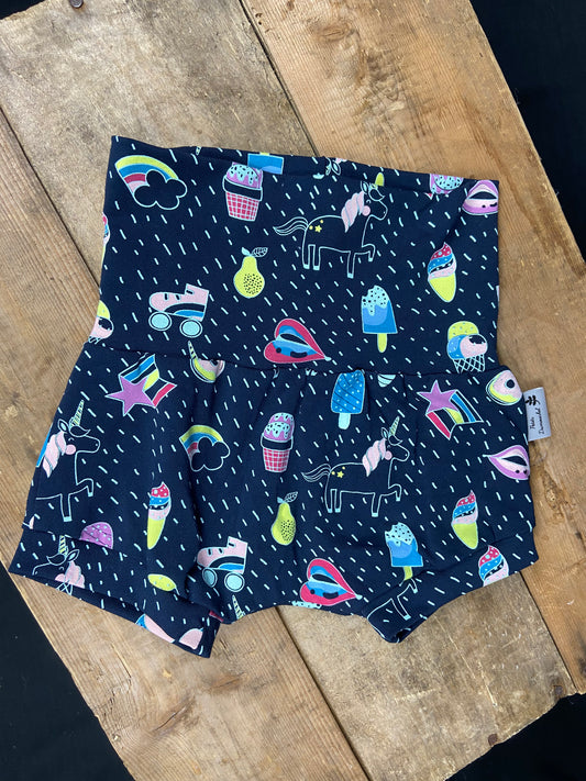 Short évolutif licorne d’été