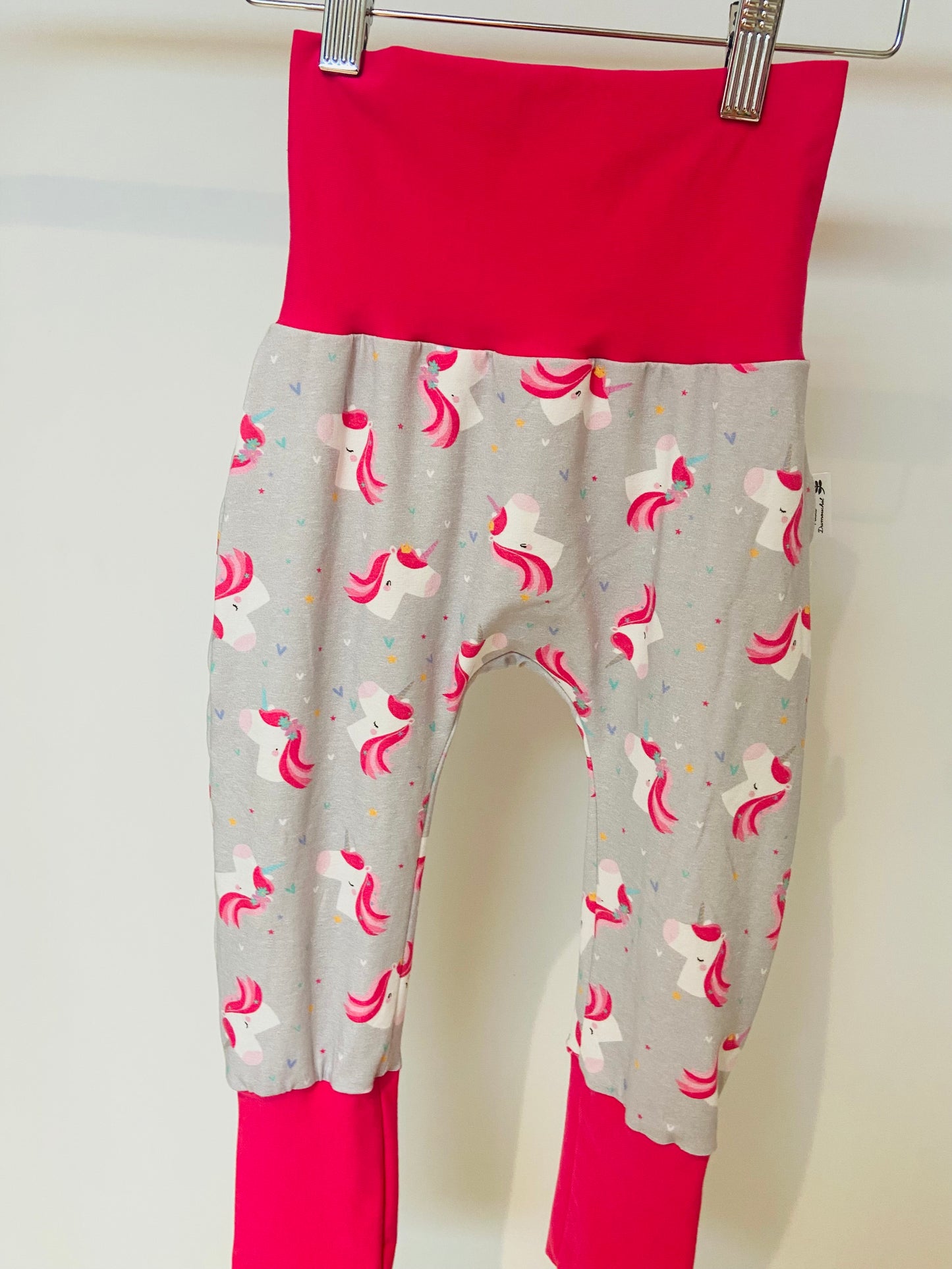 Pantalon évolutif licorne rose