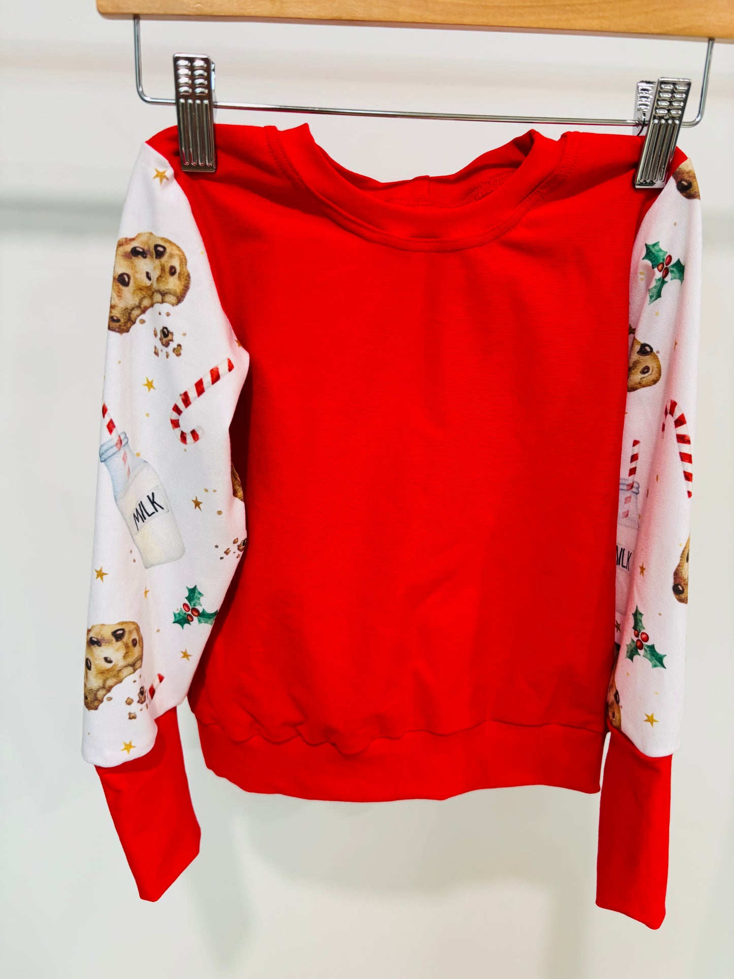 Chandail évolutif biscuit et lait