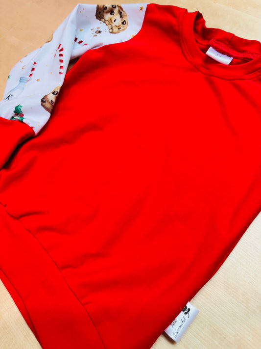 Chandail évolutif biscuit et lait