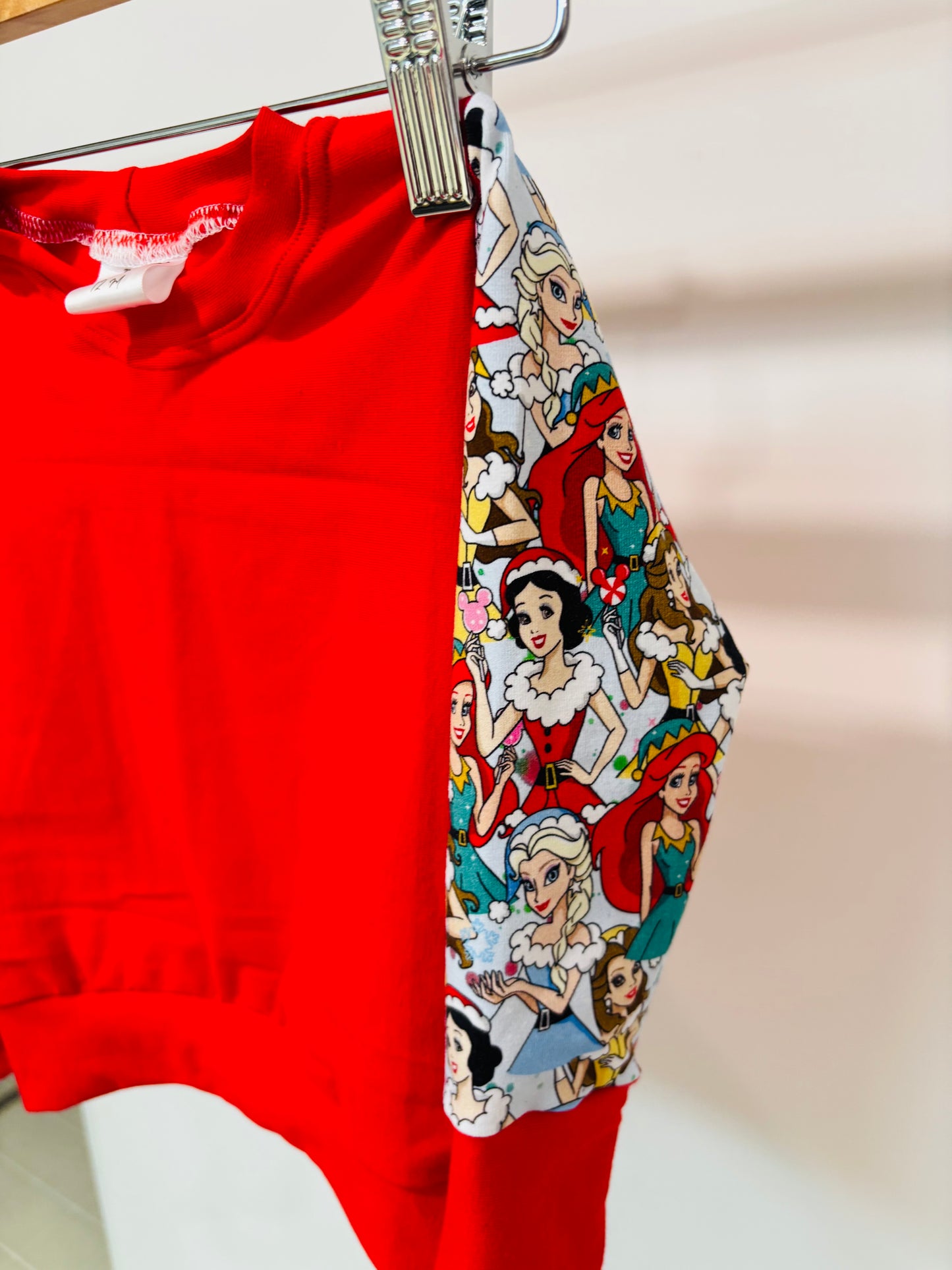 Chandail évolutif princesse de Noël