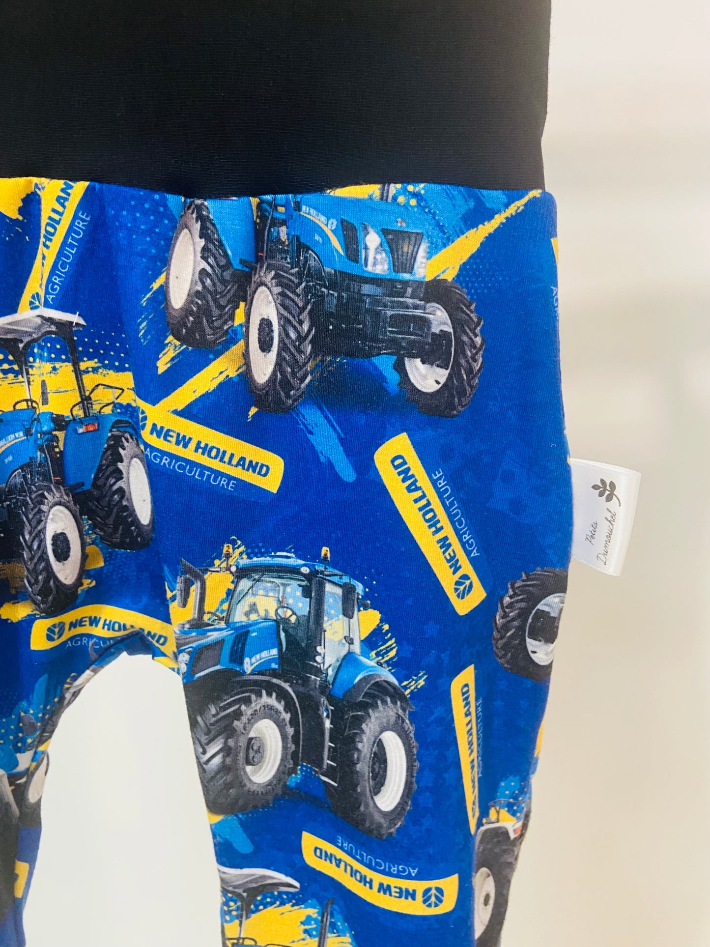 Pantalon évolutif tracteur bleu