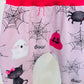Pantalon évolutif Halloween rose