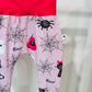 Pantalon évolutif Halloween rose