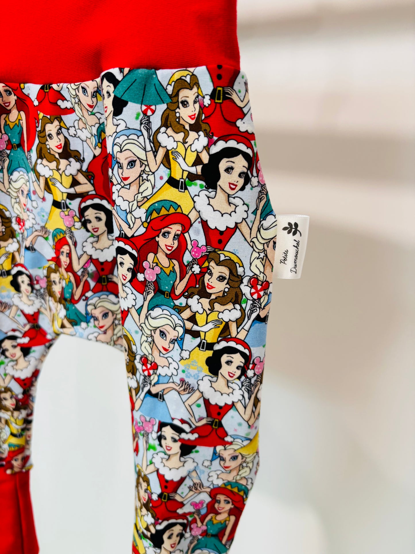 Pantalon évolutif princesse de Noël