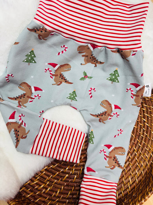 Pantalon évolutif dino de Noël