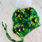 Tuque tracteur vert