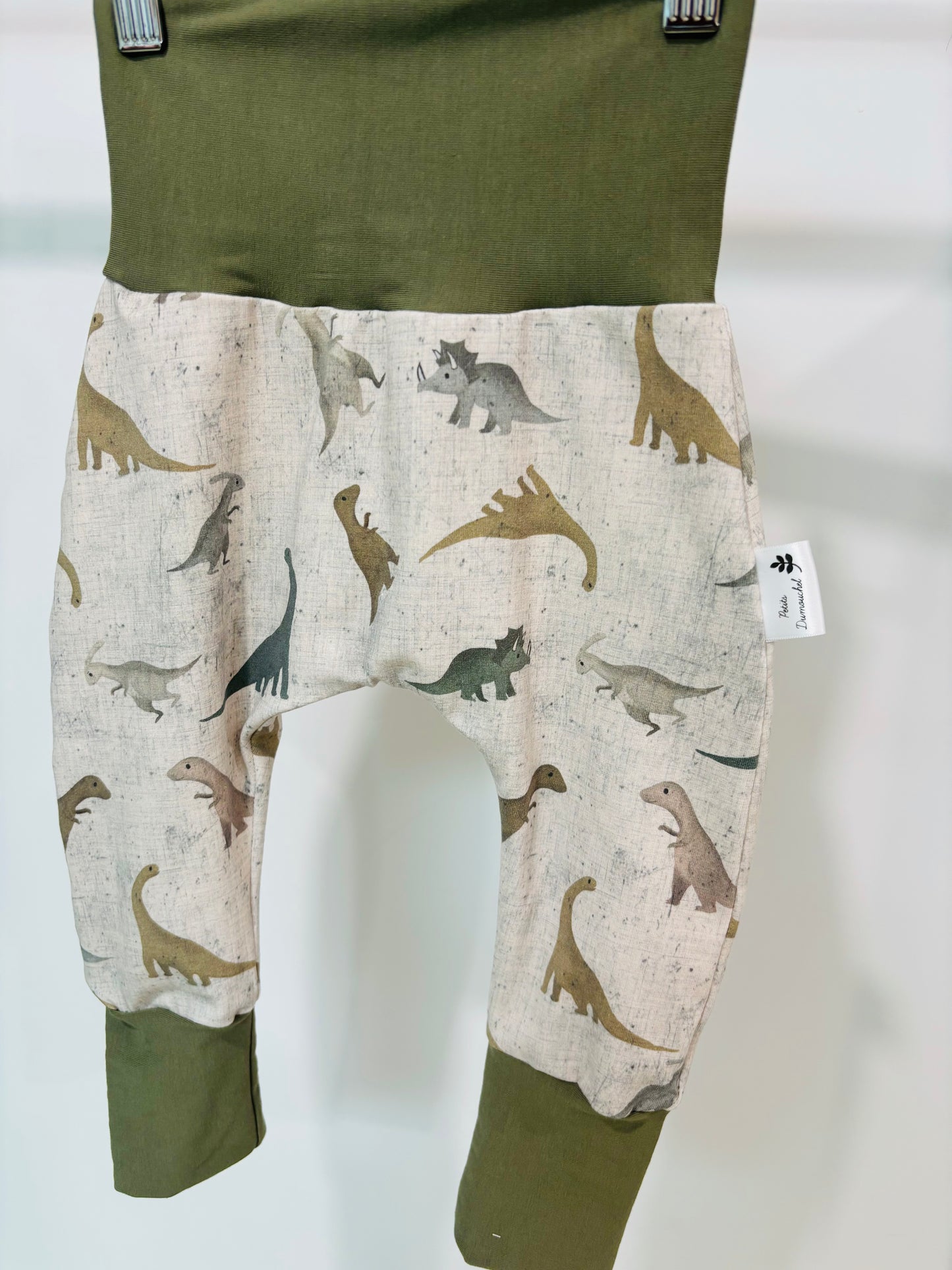 Pantalon évolutif doux dino