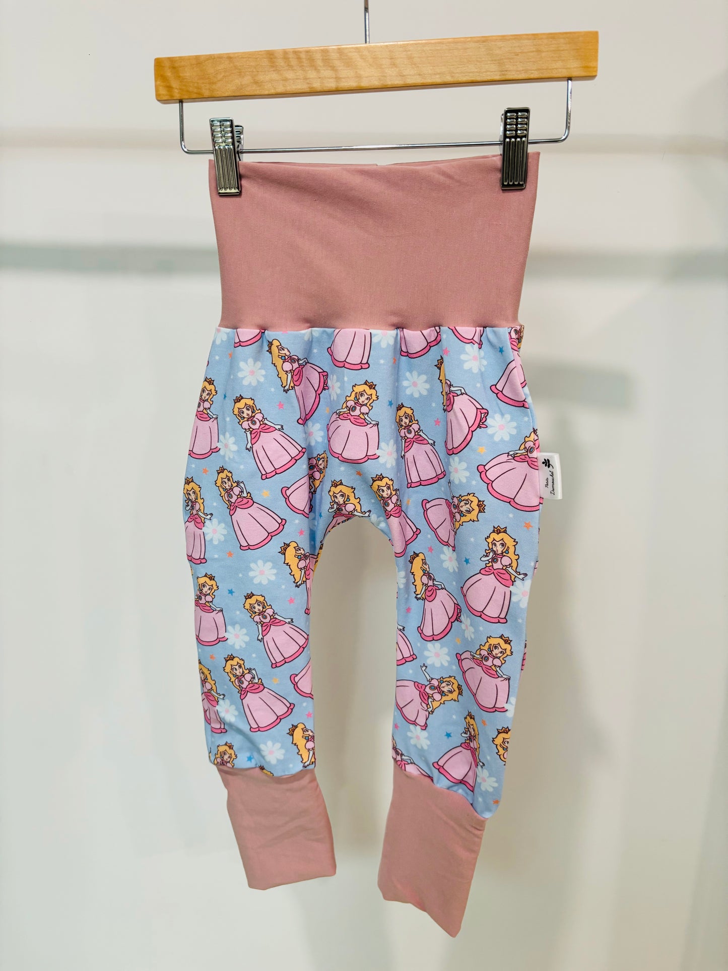 Pantalon évolutif princesse rose