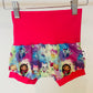 Short évolutif chat coloré