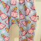 Pantalon évolutif princesse rose